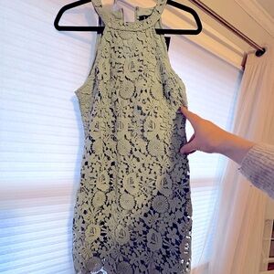 Lulu's Lace Mini Dress